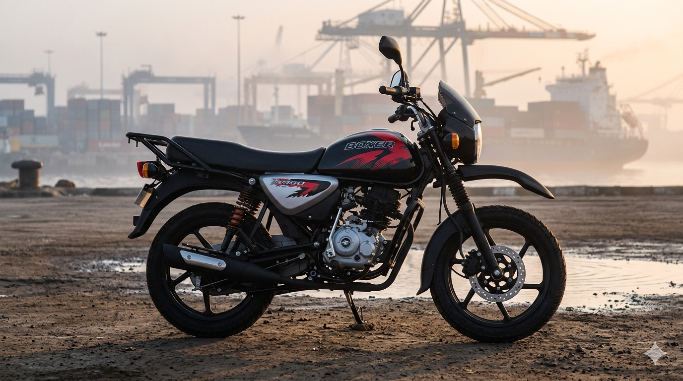 Seized motorcycle sold at public Customs auction